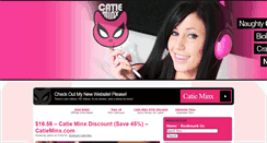 Desktop Screenshot of clubcatieminx.com